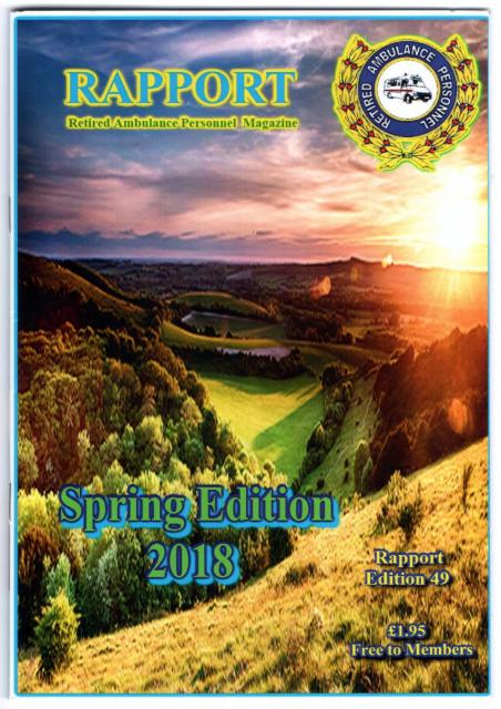 Rapport Spring 2018 Front Cover.