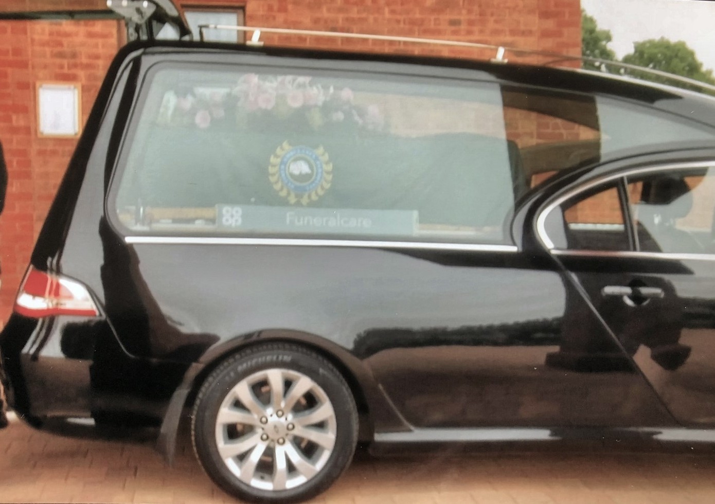The Hearse Arrives.