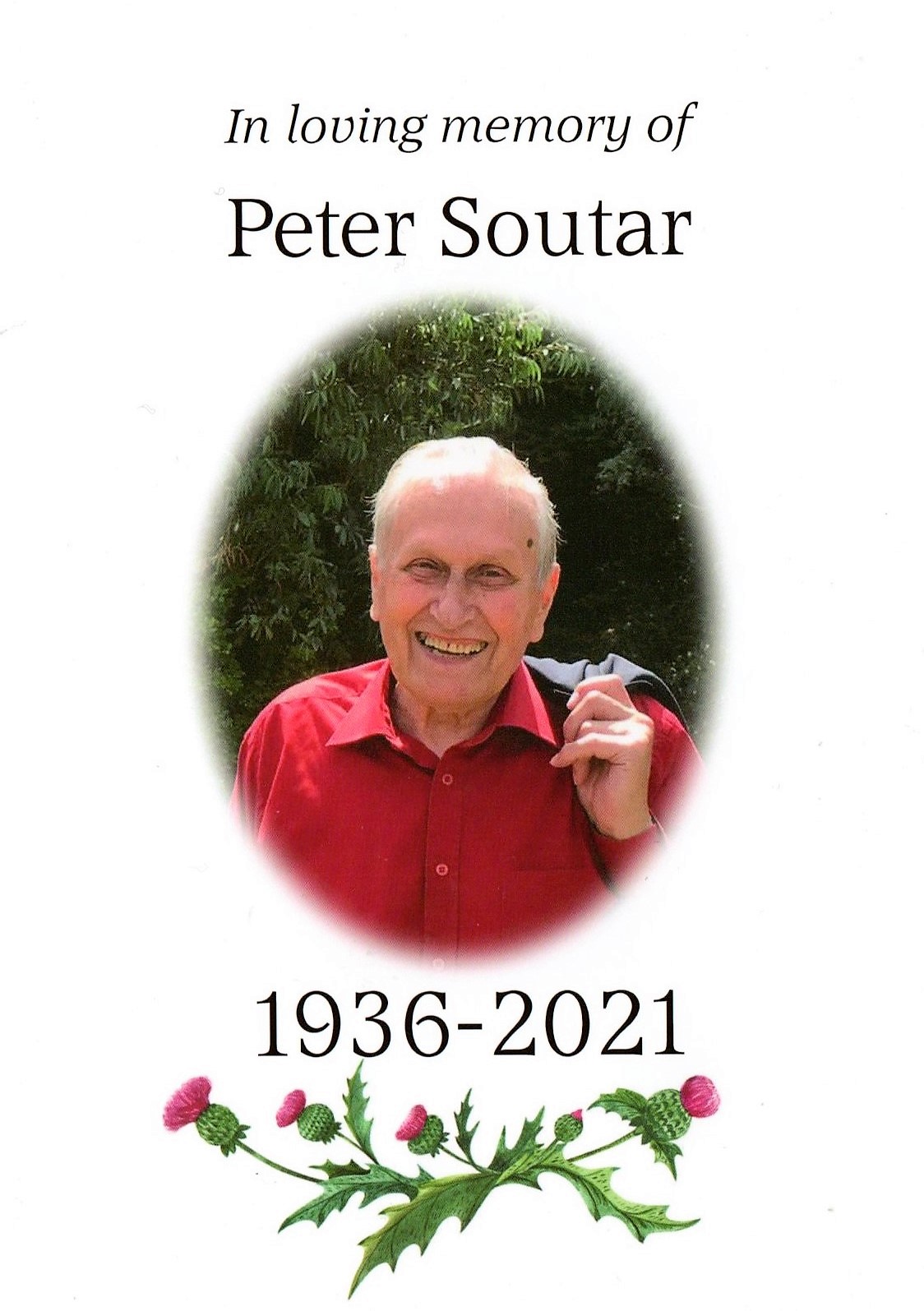 Peter Soutar.