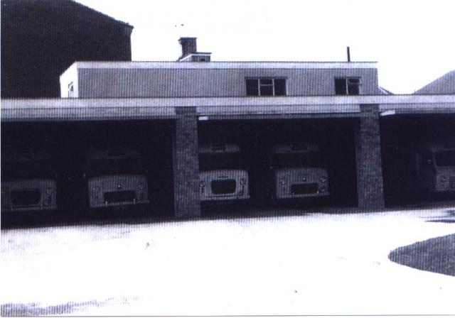 Cosham Ambulance Station 1970-71.