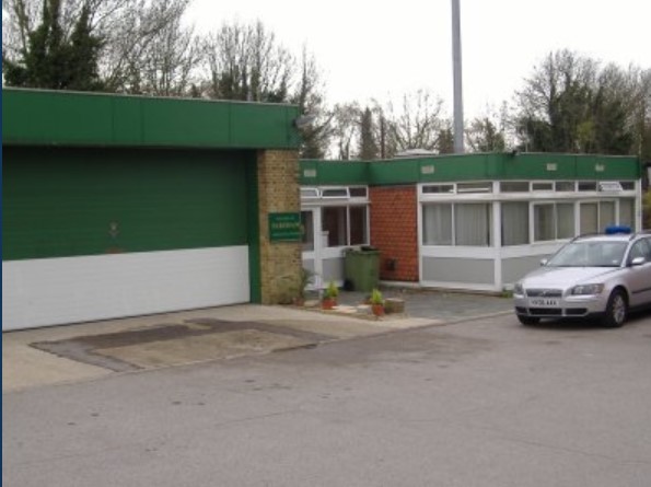 Fareham Ambulance Station.