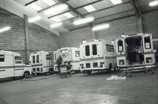 New Vehicles Final Preparation. Late 1970's.