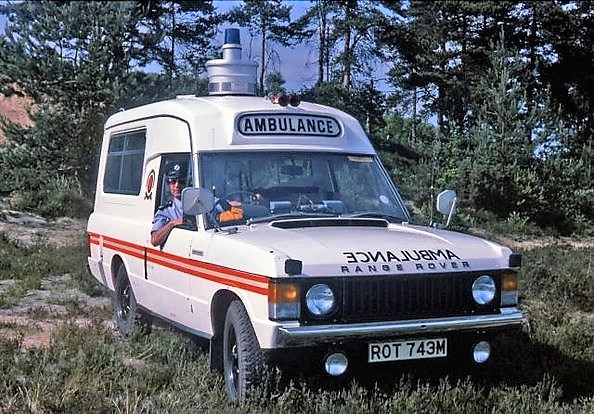 Range Rover Major Incident Vehicle 1976.