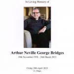 1. Arthur Neville George Bridges.