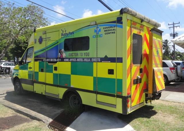 Barbados Ambulance.