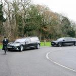 The Hearse Arrives at The Oaks.