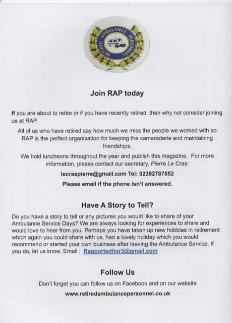 Join RAP Today.
