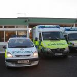 Totton Ambulance Station.