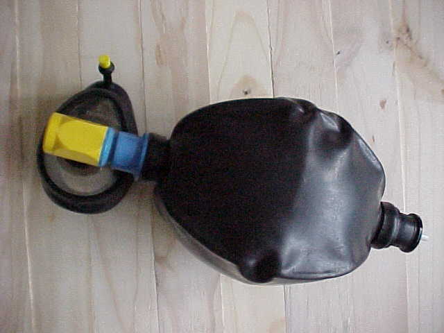 Close up of a MK 1 Ambu Bag.