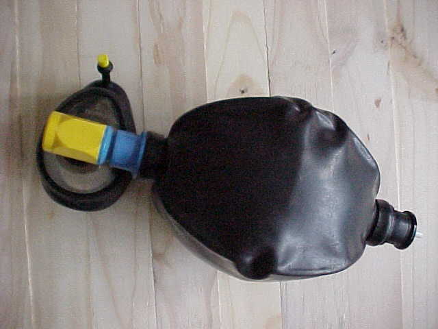 Close up of a MK 1 Ambu Bag.