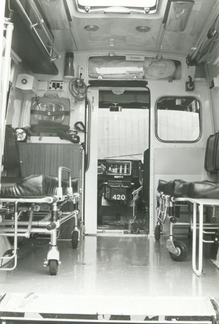 Hanlon Long Wheelbase Ambulance.