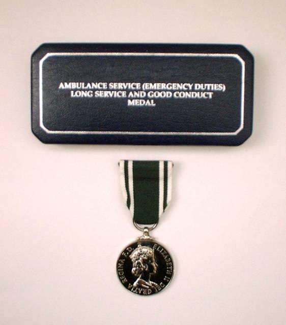 Ambulance Service Medal.