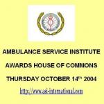 Ambulance Service Institute Awards.