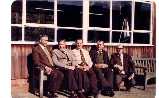 Ernie Burden,John Gilks, Jim Hall, Who! & Rowley Jones.