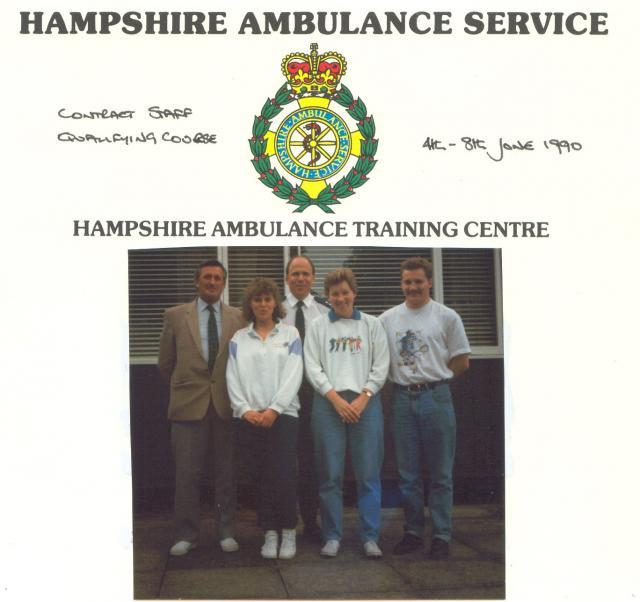 Hampshire Ambulance Training Centre 24.