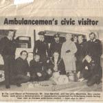 Ambulancemen's Civic Visitor.