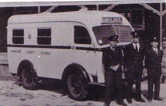 Hampshire Welfarer Ambulance.