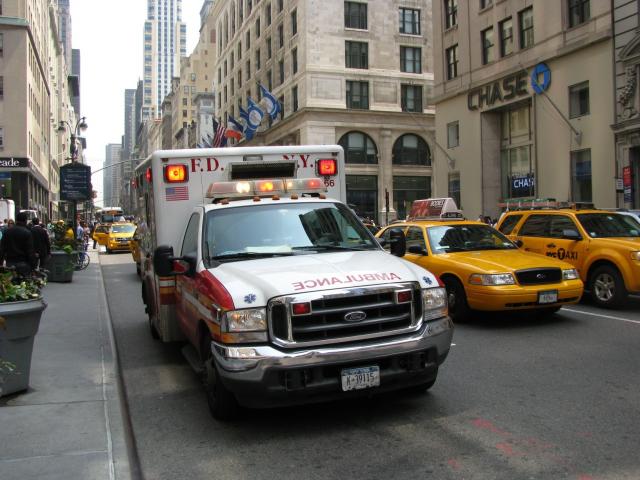 New York FDNY Ambulance.