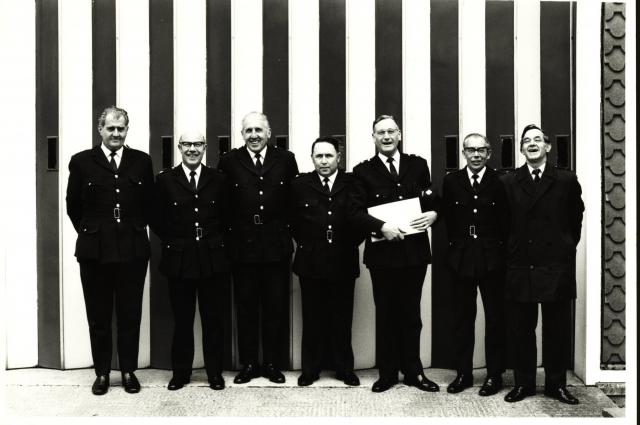 South West Division 'Officers on Parade'.