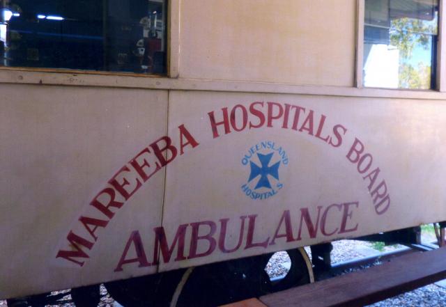 Australian outback Rail Ambulance