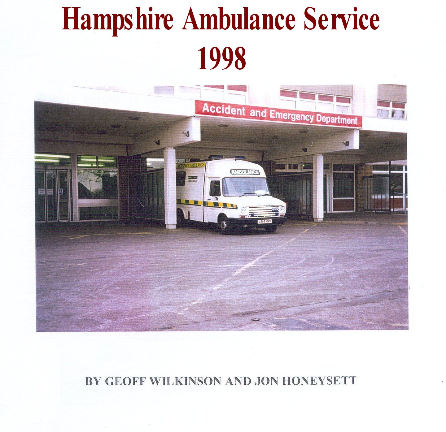 Hampshire Ambulance Service 1998.