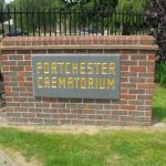 Portchester Crematorium.
