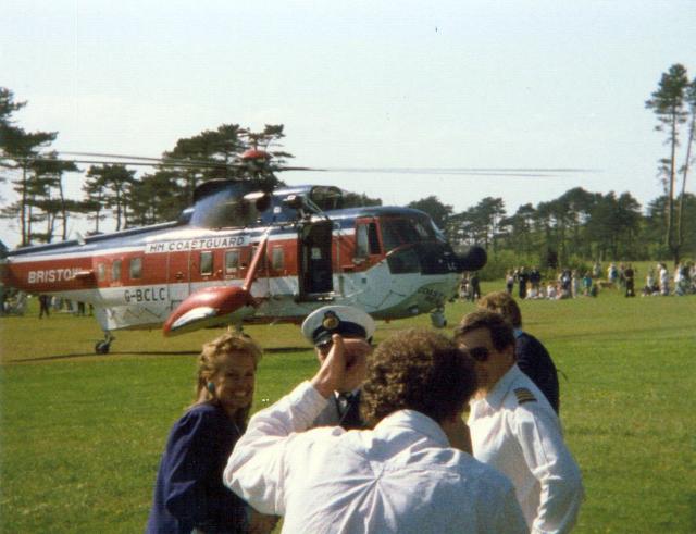 Solent Coastguard Helicopter.