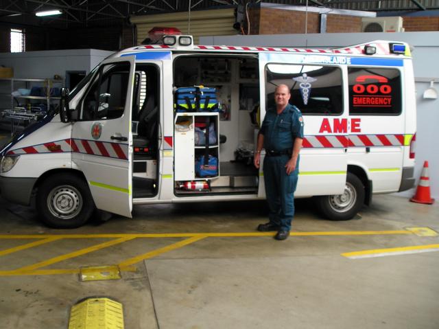 Modern Front-Line Ambulance.