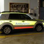 Fast Response Vehicle, Emergency Paramedic.
