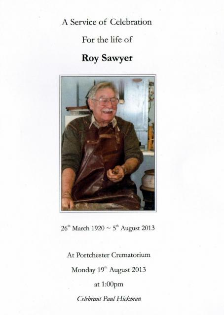 Roy Sawyer.