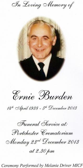 Ernie Burden.