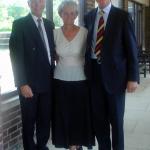 Son's Phillip and Andrew with daughter Jayne.
