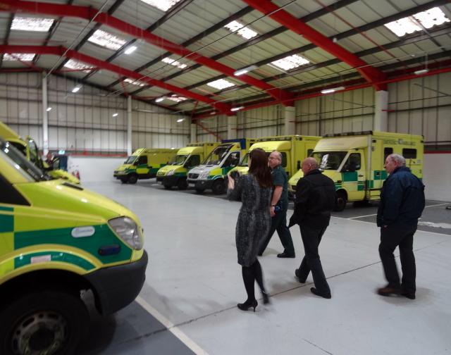 Front Line Ambulances.