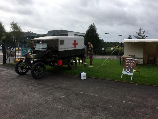First World War Model T Ford Ambulance.