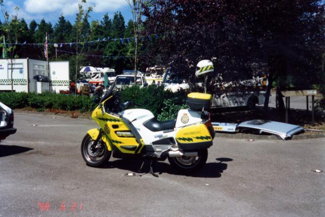 A Rapid Response Motorcycle Based in Portsmouth.