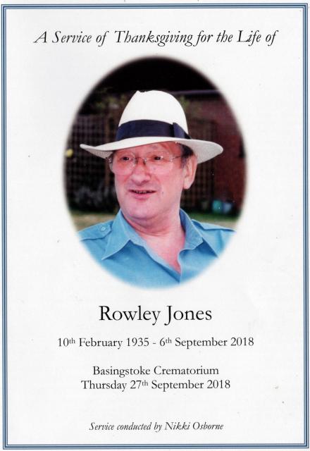 Rowley Jones.
