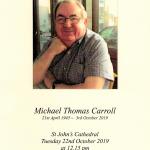 Michael Thomas Carroll.