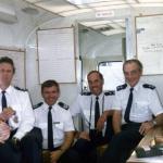 2. Officers at Farnborough Air Show.