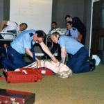 Defibrillation Training.