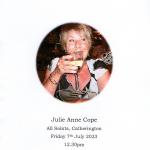 Julie Anne Cope.