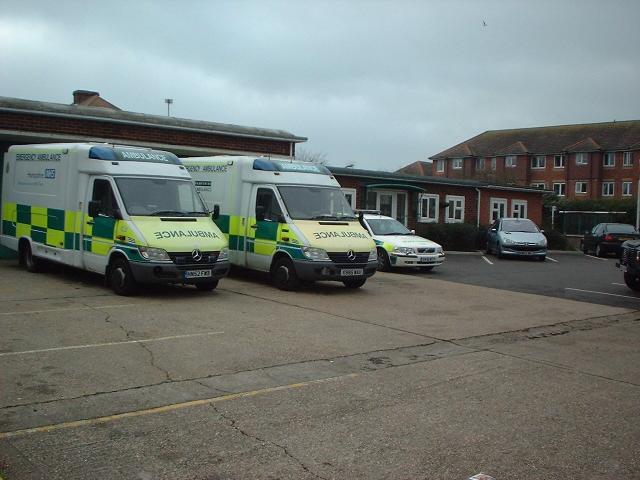 Gosport Ambulance Station.