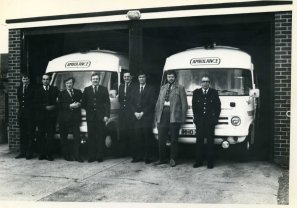 Ringwood Ambulance Station, Clough Road  1960.