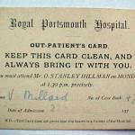 Out-Patient Attendance Card.