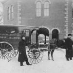 Horse-drawn Ambulance. Pre 1900's.