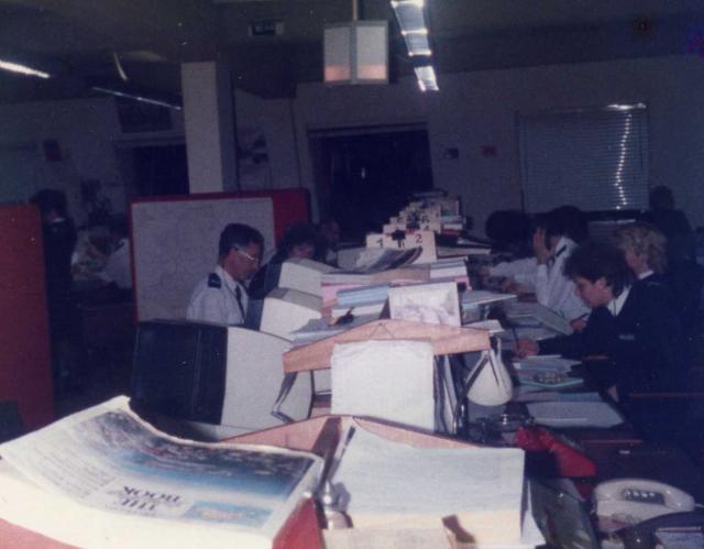Control Room in the 1980's.