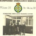 'Hampshire Ambulance Training Centre'  Archives.