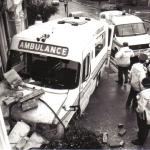 Who bent that Ambulance?