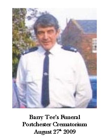 Barry Tee's Funeral.