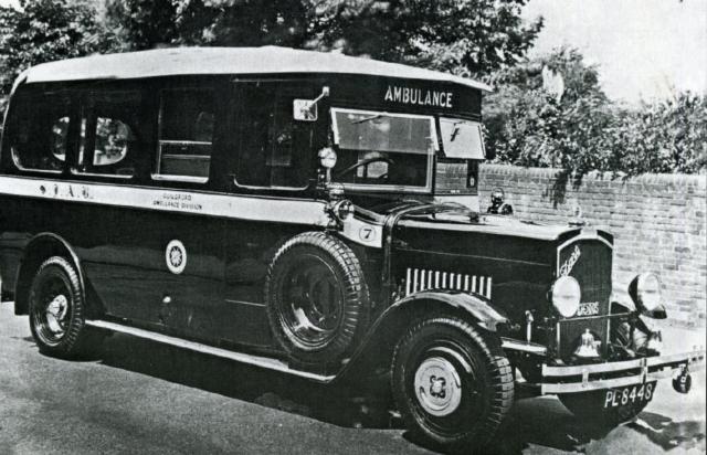 1931 Dennis Ambulance.