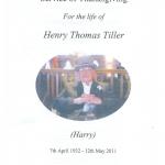 Harry Tiller 1932-2011.